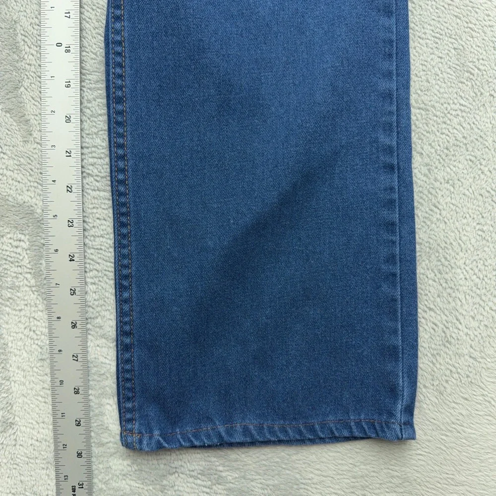 Levi's Jeans Mens 36x31 Orange Tab Skosh More Room Straight Leg Denim